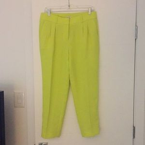 Neon J.Crew pants